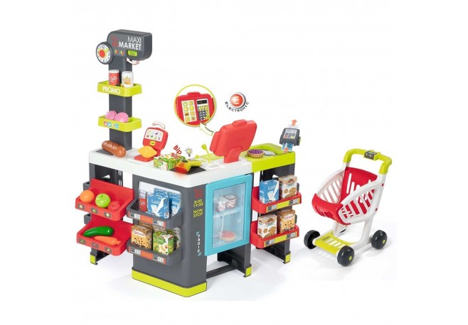 Magazin pentru copii Smoby Maxi Market cu accesorii