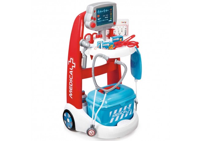 Jucarie Smoby Set doctor cu carucior