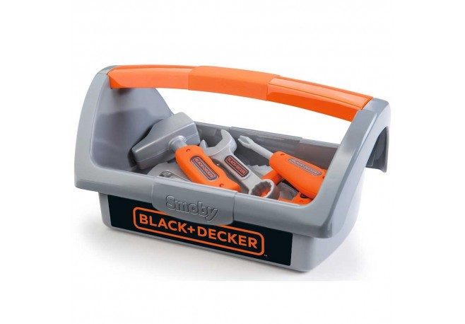 Jucarie Smoby Trusa Black & Decker cu 6 unelte