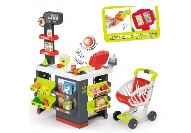 Magazin pentru copii Smoby Super Market cu accesorii