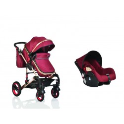 Carucior Copii 3 In 1 Moni Gala Bordo