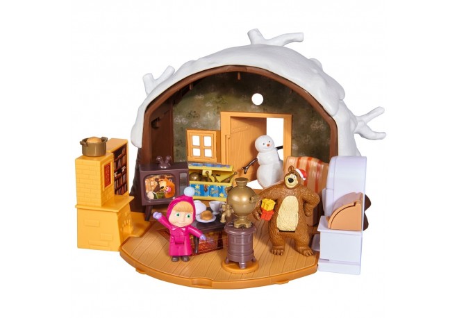 Jucarie Simba Masha and the Bear Winter Bear's House