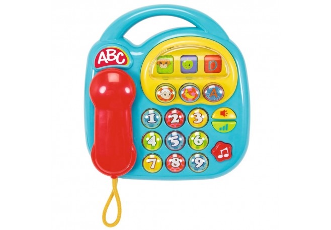 Jucarie Simba ABC Telefon muzical albastru