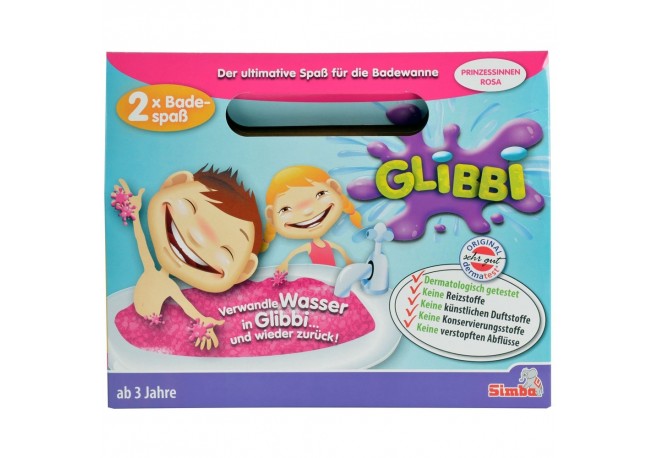 Pudra de baie Simba Glibbi roz
