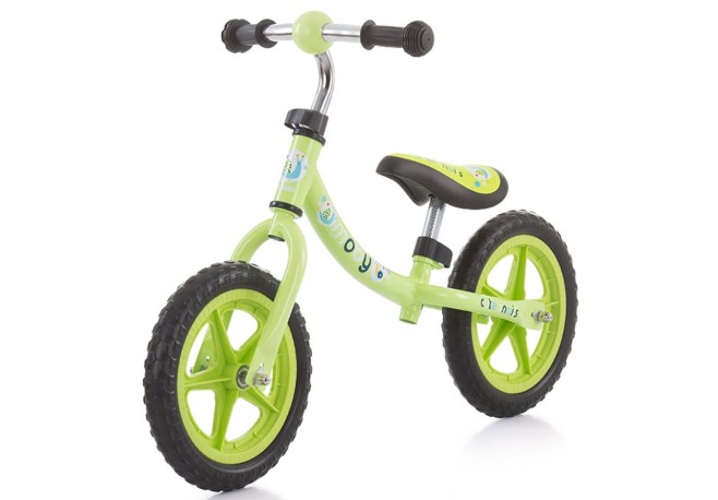 Bicicleta fara pedale Chipolino Moby green