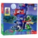 Pista de masini Dickie Toys Eroi in Pijamale Team Headquarter cu 1 masinuta si 1 figurina