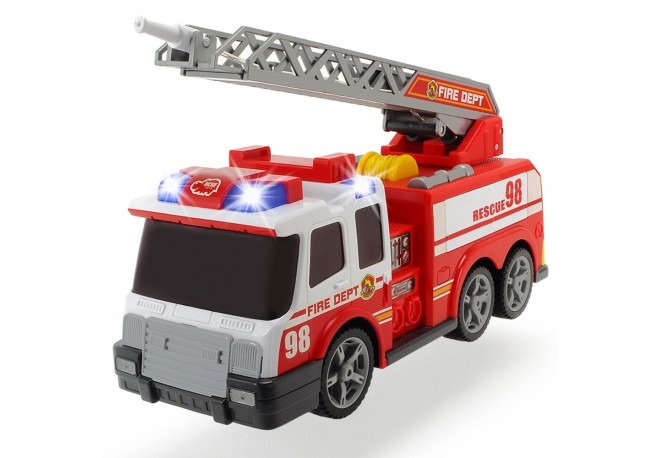 Masina de pompieri Dickie Toys Fire Dept 98 cu sunete si lumini