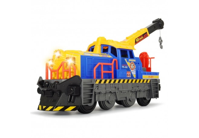 Locomotiva Dickie Toys Cargo 75-02 cu sunete si lumini