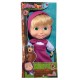 Papusa cu corp moale Simba Masha and the Bear 23 cm Masha Soft Doll