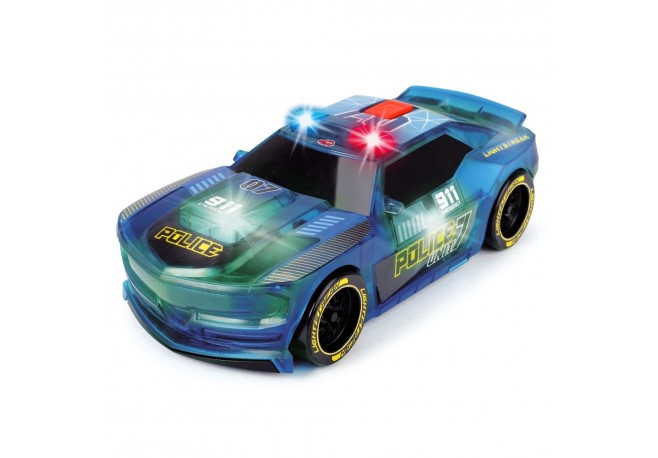 Masina de politie Dickie Toys Lightstreak Police cu sunete si lumini