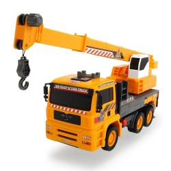 Camion Dickie Toys MAN Air Pump Mobile Crane cu macara