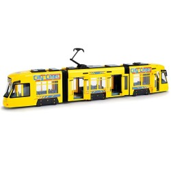 Tramvai Dickie Toys City Liner galben