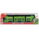 Tramvai Dickie Toys City Liner verde