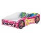 Pat Tineret MyKids Race Car 08 Pink-140x70