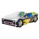 Pat Tineret MyKids Race Car 06 Black-160x80