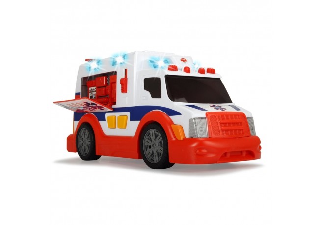 Masina ambulanta Dickie Toys Ambulance cu sunete si lumini