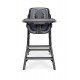Scaun de masa 4moms Black-Grey+Set Farfurii si tacamuri Cadou