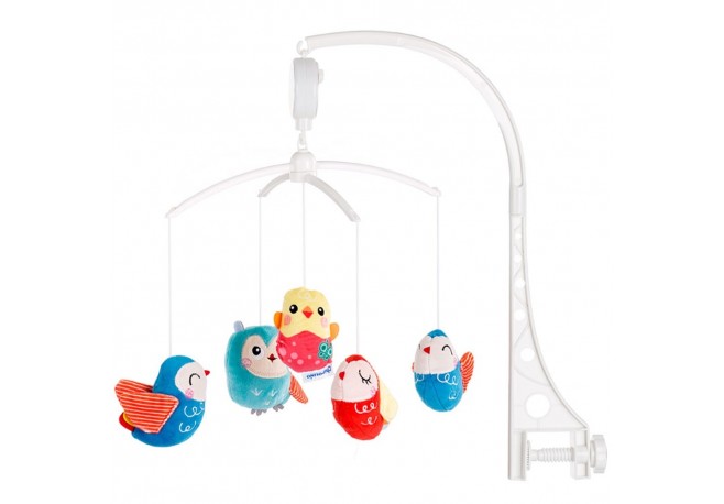 Carusel muzical pentru patut Chipolino Lovely Owls