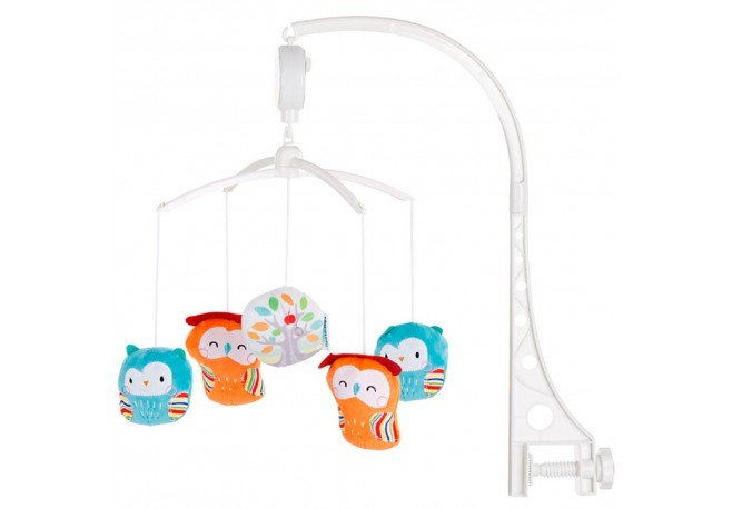 Carusel muzical pentru patut Chipolino Owls Home
