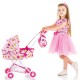 Carucior pentru papusi Chipolino Emma flower garden
