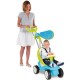 Masinuta de impins Smoby Bubble Go 2 in 1 blue