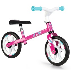 Bicicleta fara pedale Smoby First Bike pink