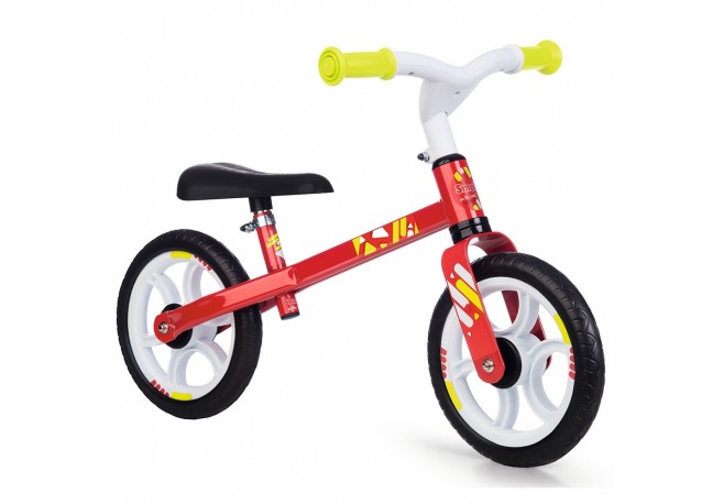 Bicicleta fara pedale Smoby First Bike red