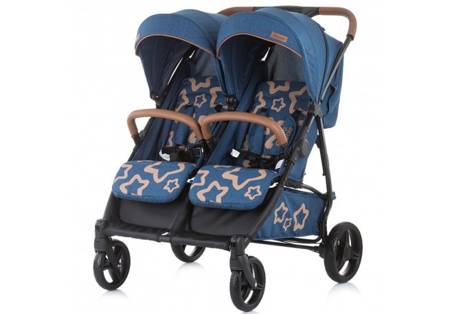 Carucior gemeni Chipolino Passo Doble marine blue
