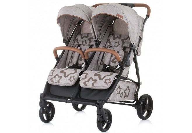 Carucior gemeni Chipolino Passo Doble caramel