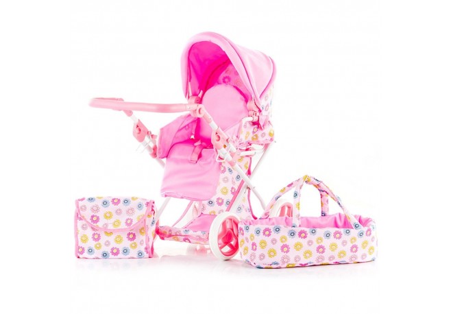 Carucior pentru papusi Chipolino Gabby flowers