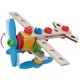 Set constructie din lemn Eichhorn Airplane 40 piese