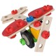 Set constructie din lemn Eichhorn Motorcycle 40 piese