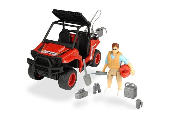 Masina Dickie Toys Playlife Park Ranger cu figurina si accesorii