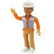 Buldozer Dickie Toys Bob Constructorul Action Team Muck cu 1 figurina Leo