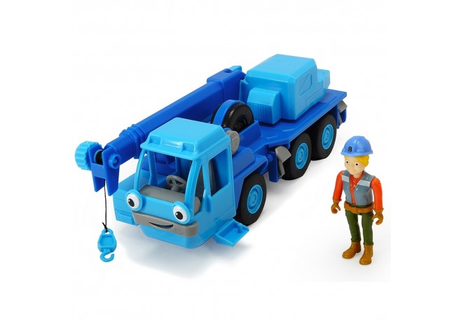 Camion Dickie Toys Bob Constructorul Action Team Lofty cu 1 figurina Wendy