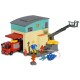Jucarie Dickie Toys Statie de pompieri Fireman Sam cu 1 masinuta si 1 figurina