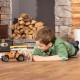 Masina Dickie Toys Playlife Camping Set cu figurina si accesorii