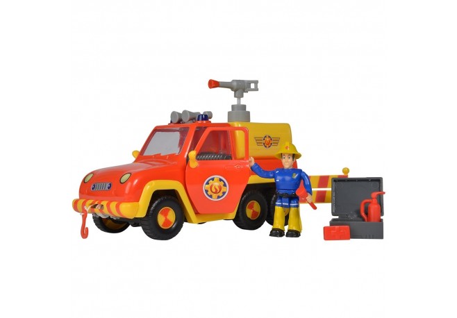 Masina de pompieri Simba Fireman Sam Venus cu figurina si accesorii