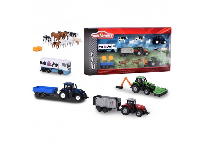 Set Majorette Big Farm cu 14 piese
