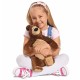 Jucarie de plus Simba Masha and the Bear Bean Bag Bear 43 cm