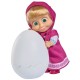 Set Simba Masha and The Bear papusa Masha 12 cm si figurina pinguin in ou