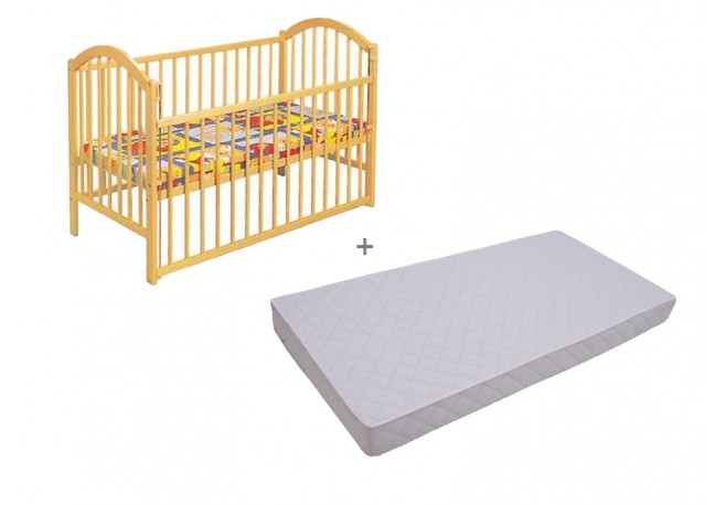 Patut EWELINA I Natur Culisabil + Saltea Confort 10