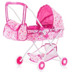 Carucior pentru papusi Chipolino Emma sweet bear