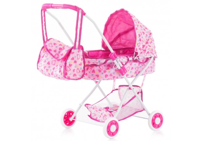 Carucior pentru papusi Chipolino Emma sweet bear
