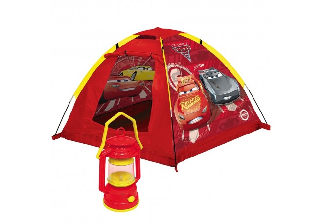 Cort de joaca John Cars cu lampa 120x120x87 cm