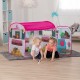 Cort de joaca John Caravan cu calut Schleich 100x70x80 cm