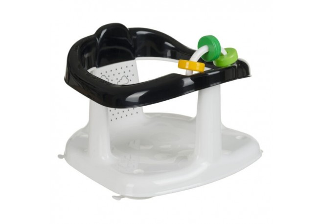 Scaun de baie bebelusi Panda White-Black