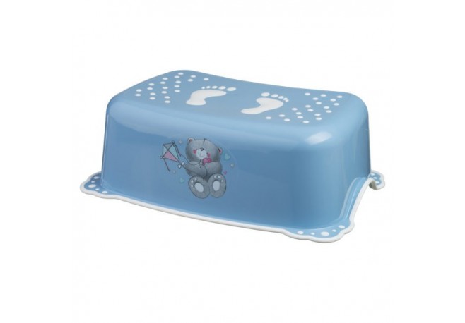 Taburet copii MyKids Bears Blue-White antialunecare