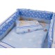 Lenjerie MyKids Teddy Hug Blue M2 4+1 Piese 140x70