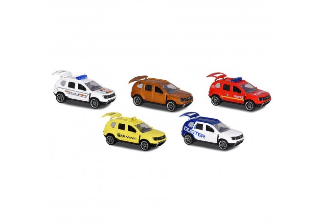 Set Majorette 5 Masinute Dacia Duster